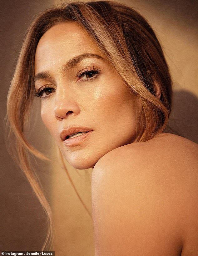 Jennifer Lopez Flaunts Her Incredible Figure In A Black Slip Dress