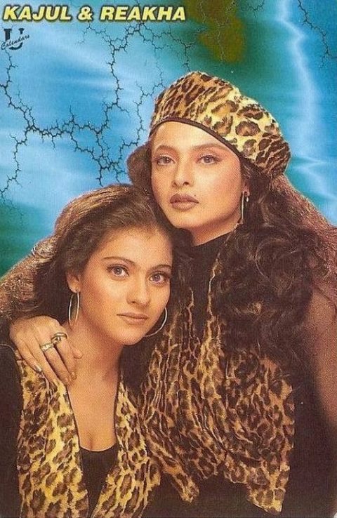 Kajol and Rekha – Unseen Photos Worldwide