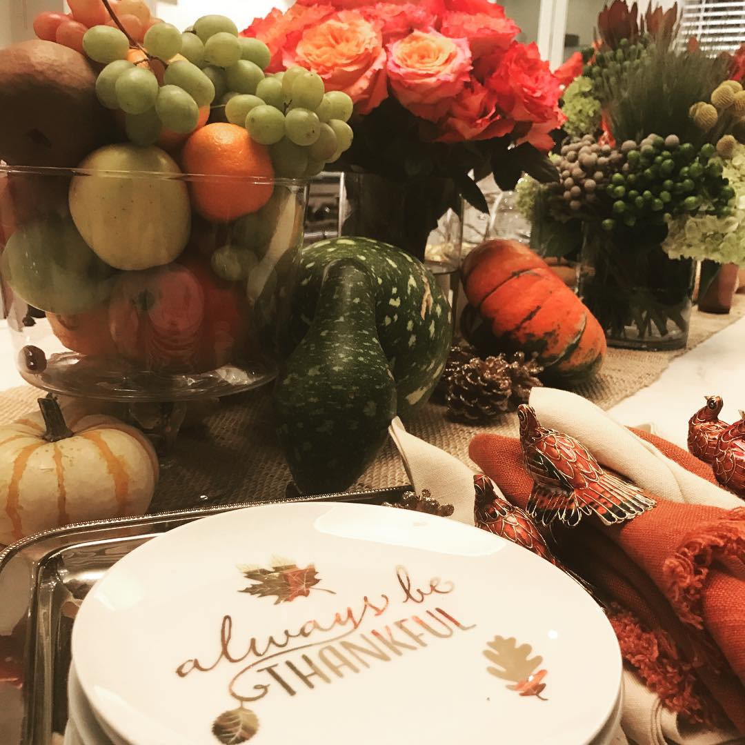 Getting things ready for #Thanksgiving… So much to be grateful for!!! # ...