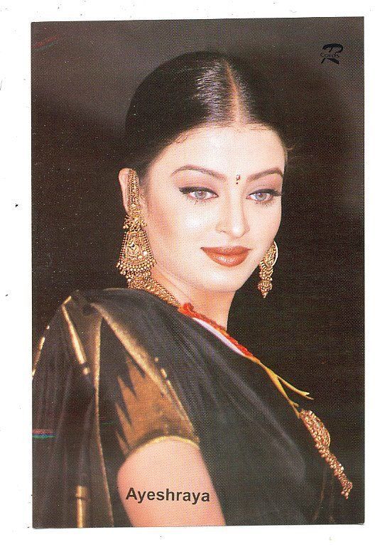 Aishwarya Rai* Bollywood Rare Postcard Post Card